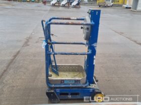 2014 Power Towers Pecolift Manlifts For Auction: Leeds – 22nd, 23rd, 24th & 25th January 25 @ 8:00am full