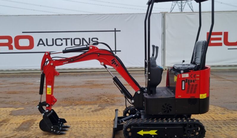 Unused 2024 JPC HT12 Micro Excavators For Auction: Leeds – 22nd, 23rd, 24th & 25th January 25 @ 8:00am full