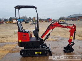 Unused 2024 JPC HT12 Micro Excavators For Auction: Leeds – 22nd, 23rd, 24th & 25th January 25 @ 8:00am full