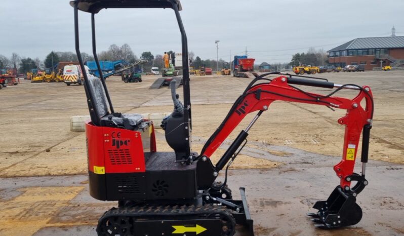 Unused 2024 JPC HT12 Micro Excavators For Auction: Leeds – 22nd, 23rd, 24th & 25th January 25 @ 8:00am full