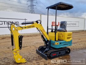 Unused 2024 DigMaster DM100 Micro Excavators For Auction: Leeds – 22nd, 23rd, 24th & 25th January 25 @ 8:00am