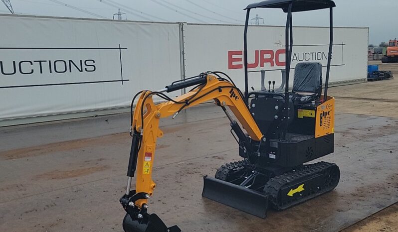 Unused 2024 JPC HT12 Micro Excavators For Auction: Leeds – 22nd, 23rd, 24th & 25th January 25 @ 8:00am