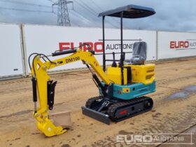 Unused 2024 DigMaster DM100 Micro Excavators For Auction: Leeds – 22nd, 23rd, 24th & 25th January 25 @ 8:00am