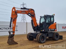 2023 Doosan DX100W-7 Wheeled Excavators For Auction: Leeds – 22nd, 23rd, 24th & 25th January 25 @ 8:00am