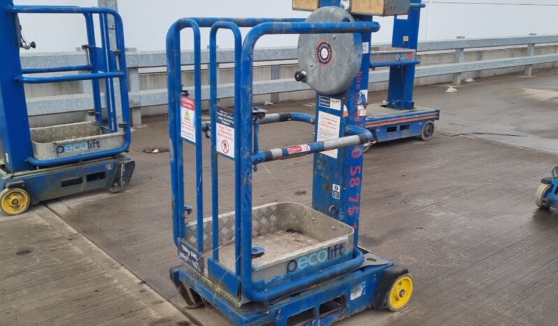 2013 Power Towers Pecolift Manlifts For Auction: Leeds – 22nd, 23rd, 24th & 25th January 25 @ 8:00am