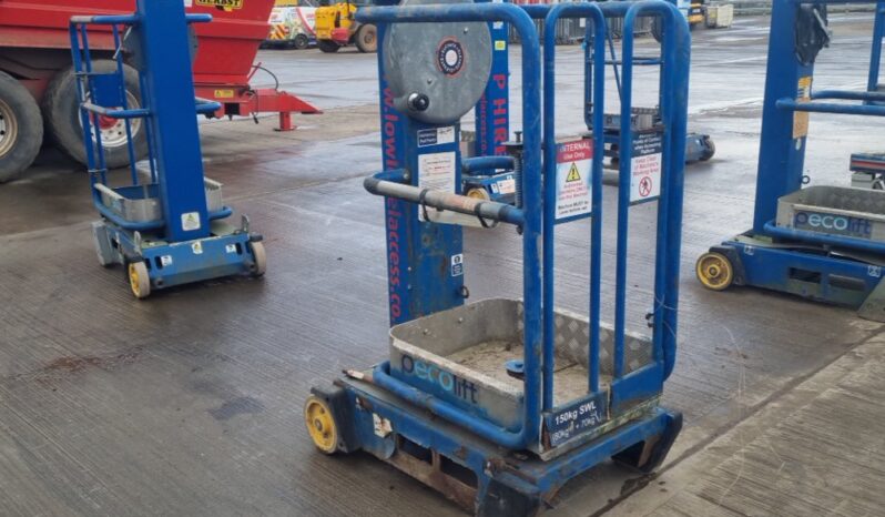 2013 Power Towers Pecolift Manlifts For Auction: Leeds – 22nd, 23rd, 24th & 25th January 25 @ 8:00am full