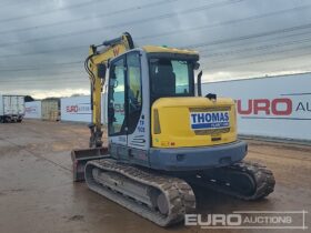 2018 Wacker Neuson EZ80 6 Ton+ Excavators For Auction: Leeds – 22nd, 23rd, 24th & 25th January 25 @ 8:00am full