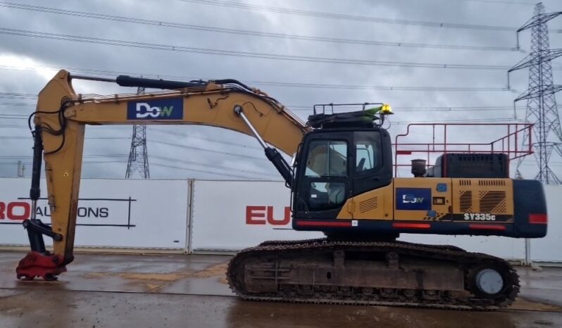 2017 Sany SY335C 20 Ton+ Excavators For Auction: Leeds – 22nd, 23rd, 24th & 25th January 25 @ 8:00am full