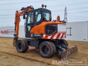 2023 Doosan DX100W-7 Wheeled Excavators For Auction: Leeds – 22nd, 23rd, 24th & 25th January 25 @ 8:00am full