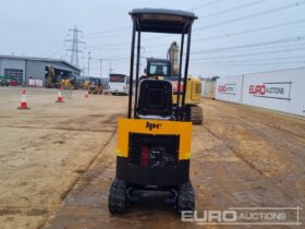 Unused 2024 JPC HT12 Micro Excavators For Auction: Leeds – 22nd, 23rd, 24th & 25th January 25 @ 8:00am full