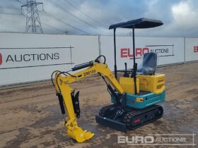 Unused 2024 DigMaster DM100 Micro Excavators For Auction: Leeds – 22nd, 23rd, 24th & 25th January 25 @ 8:00am