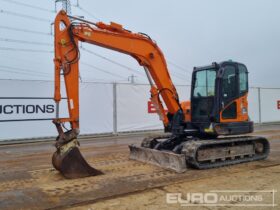 2020 Doosan DX85R-3 6 Ton+ Excavators For Auction: Leeds – 22nd, 23rd, 24th & 25th January 25 @ 8:00am