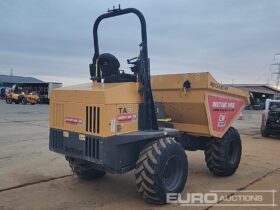 2018 Mecalac TA9 Site Dumpers For Auction: Leeds – 22nd, 23rd, 24th & 25th January 25 @ 8:00am full