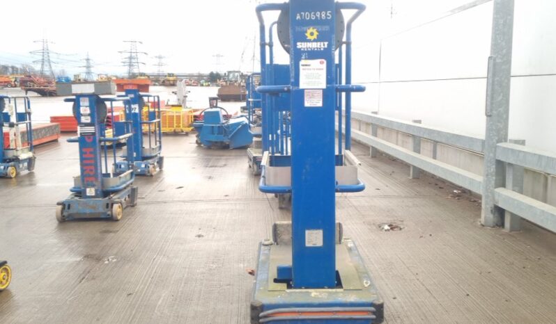 2015 Power Towers Ecolift Manlifts For Auction: Leeds – 22nd, 23rd, 24th & 25th January 25 @ 8:00am full