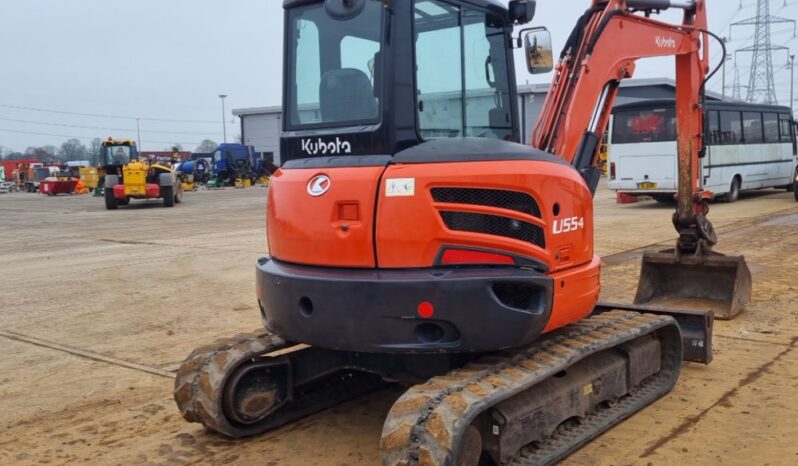 2014 Kubota U55-4 Mini Excavators For Auction: Leeds – 22nd, 23rd, 24th & 25th January 25 @ 8:00am full