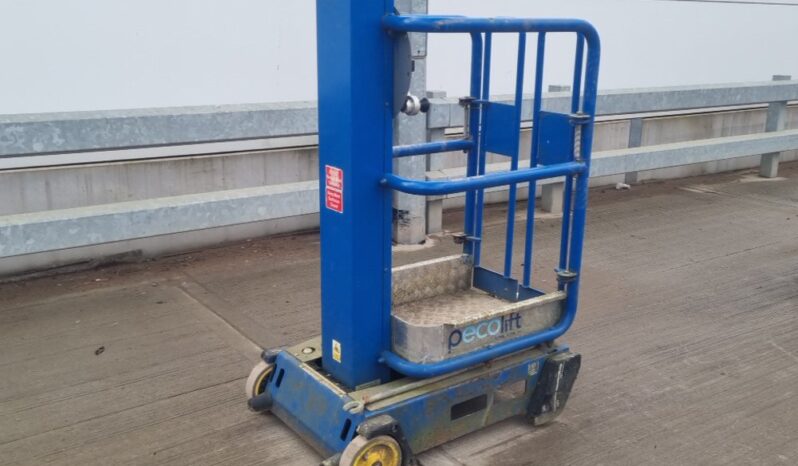 2013 Power Towers Pecolift Manlifts For Auction: Leeds – 22nd, 23rd, 24th & 25th January 25 @ 8:00am full