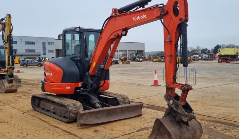 2014 Kubota U55-4 Mini Excavators For Auction: Leeds – 22nd, 23rd, 24th & 25th January 25 @ 8:00am full