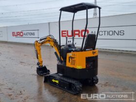 Unused 2024 JPC HT12 Micro Excavators For Auction: Leeds – 22nd, 23rd, 24th & 25th January 25 @ 8:00am full