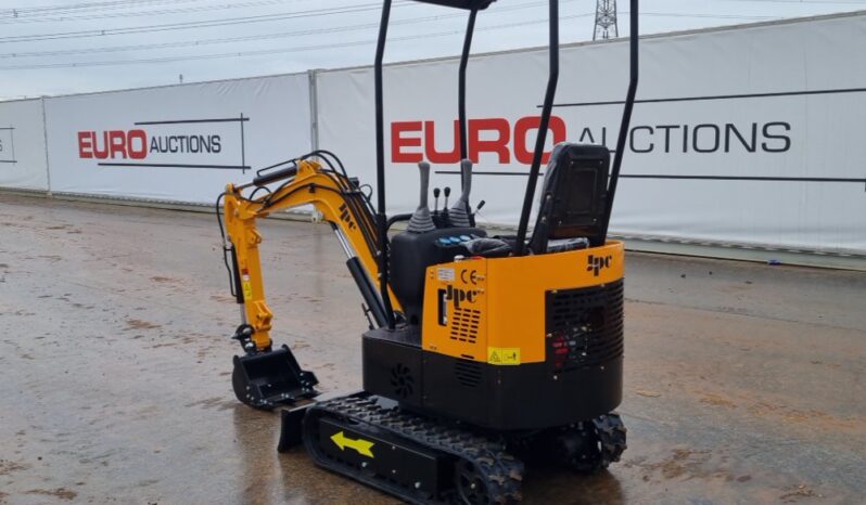 Unused 2024 JPC HT12 Micro Excavators For Auction: Leeds – 22nd, 23rd, 24th & 25th January 25 @ 8:00am full