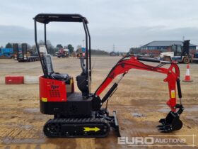 Unused 2024 JPC HT12 Micro Excavators For Auction: Leeds – 22nd, 23rd, 24th & 25th January 25 @ 8:00am full