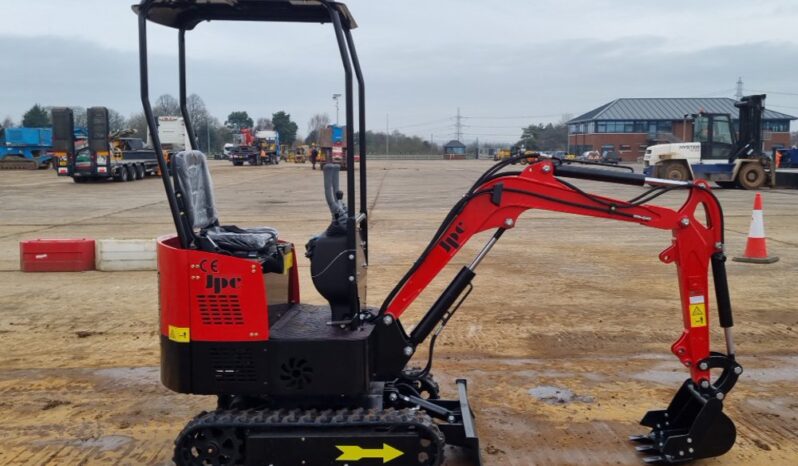 Unused 2024 JPC HT12 Micro Excavators For Auction: Leeds – 22nd, 23rd, 24th & 25th January 25 @ 8:00am full