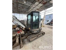 2018 Bobcat E26 EM Mini Excavators For Auction: Leeds – 22nd, 23rd, 24th & 25th January 25 @ 8:00am