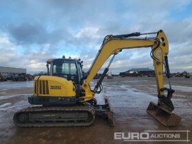 2018 Wacker Neuson EZ80 6 Ton+ Excavators For Auction: Leeds – 22nd, 23rd, 24th & 25th January 25 @ 8:00am full