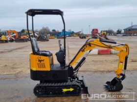 Unused 2024 JPC HT12 Micro Excavators For Auction: Leeds – 22nd, 23rd, 24th & 25th January 25 @ 8:00am full