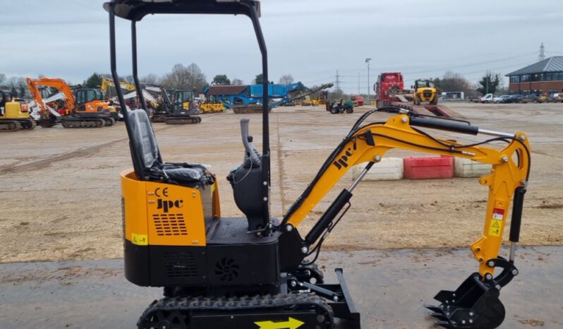 Unused 2024 JPC HT12 Micro Excavators For Auction: Leeds – 22nd, 23rd, 24th & 25th January 25 @ 8:00am full