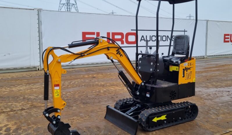 Unused 2024 JPC HT12 Micro Excavators For Auction: Leeds – 22nd, 23rd, 24th & 25th January 25 @ 8:00am