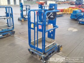 2013 Power Towers Pecolift Manlifts For Auction: Leeds – 22nd, 23rd, 24th & 25th January 25 @ 8:00am