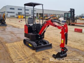 Unused 2024 JPC HT12 Micro Excavators For Auction: Leeds – 22nd, 23rd, 24th & 25th January 25 @ 8:00am full