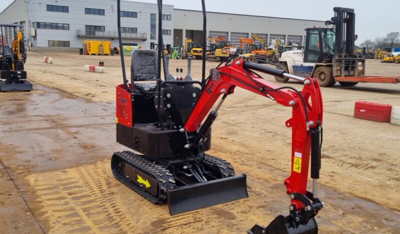 Unused 2024 JPC HT12 Micro Excavators For Auction: Leeds – 22nd, 23rd, 24th & 25th January 25 @ 8:00am full