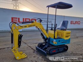 Unused 2024 DigMaster DM100 Micro Excavators For Auction: Leeds – 22nd, 23rd, 24th & 25th January 25 @ 8:00am