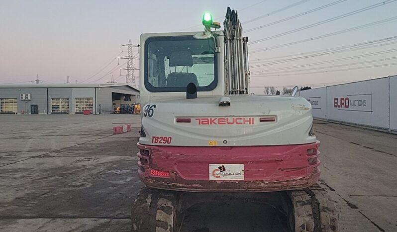 2017 Takeuchi TB290 6 Ton+ Excavators For Auction: Leeds – 22nd, 23rd, 24th & 25th January 25 @ 8:00am full