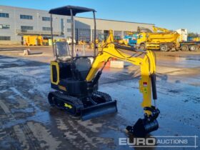 Unused 2024 Colt YFE10 Micro Excavators For Auction: Leeds – 22nd, 23rd, 24th & 25th January 25 @ 8:00am full