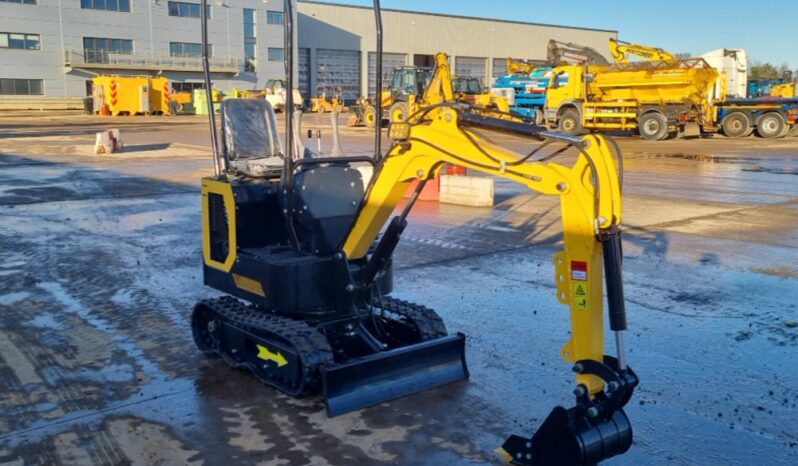 Unused 2024 Colt YFE10 Micro Excavators For Auction: Leeds – 22nd, 23rd, 24th & 25th January 25 @ 8:00am full