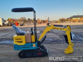 Unused 2024 DigMaster DM100 Micro Excavators For Auction: Leeds – 22nd, 23rd, 24th & 25th January 25 @ 8:00am full