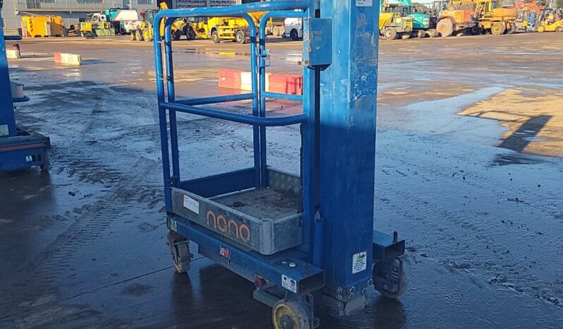 2013 Power Towers Ecolift Manlifts For Auction: Leeds – 22nd, 23rd, 24th & 25th January 25 @ 8:00am full