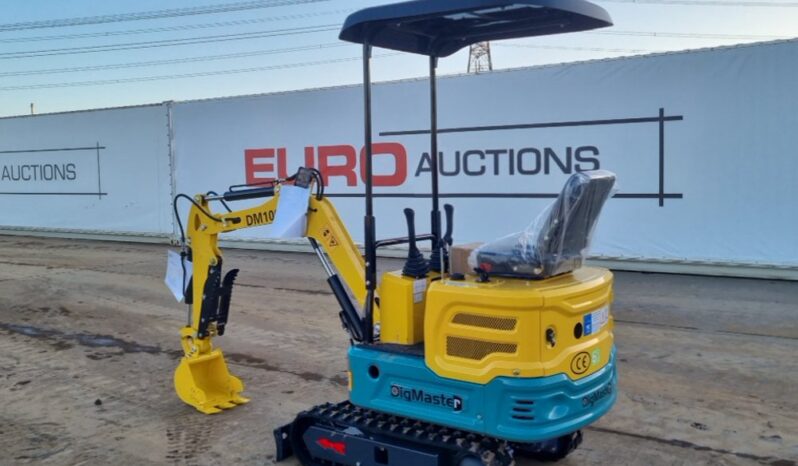 Unused 2024 DigMaster DM100 Micro Excavators For Auction: Leeds – 22nd, 23rd, 24th & 25th January 25 @ 8:00am full