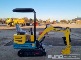 Unused 2024 DigMaster DM100 Micro Excavators For Auction: Leeds – 22nd, 23rd, 24th & 25th January 25 @ 8:00am full