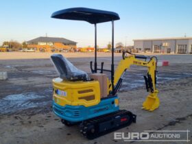 Unused 2024 DigMaster DM100 Micro Excavators For Auction: Leeds – 22nd, 23rd, 24th & 25th January 25 @ 8:00am full