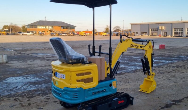 Unused 2024 DigMaster DM100 Micro Excavators For Auction: Leeds – 22nd, 23rd, 24th & 25th January 25 @ 8:00am full