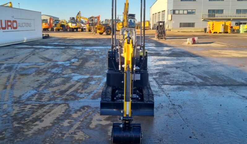 Unused 2024 Colt YFE10 Micro Excavators For Auction: Leeds – 22nd, 23rd, 24th & 25th January 25 @ 8:00am full