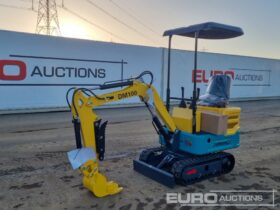 Unused 2024 DigMaster DM100 Micro Excavators For Auction: Leeds – 22nd, 23rd, 24th & 25th January 25 @ 8:00am