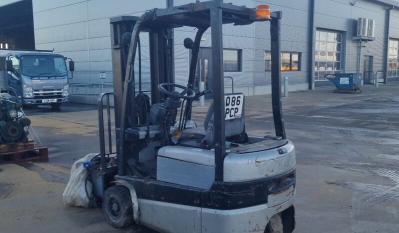 Toyota FBESF15 Forklifts For Auction: Leeds – 22nd, 23rd, 24th & 25th January 25 @ 8:00am full