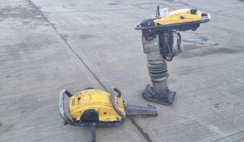 Wacker Neuson BS60-2 Petrol Trench Compactor, Petrol Hand Held Breaker Asphalt / Concrete Equipment For Auction: Leeds – 22nd, 23rd, 24th & 25th January 25 @ 8:00am full