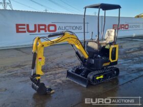 Unused 2024 Colt YFE10 Micro Excavators For Auction: Leeds – 22nd, 23rd, 24th & 25th January 25 @ 8:00am