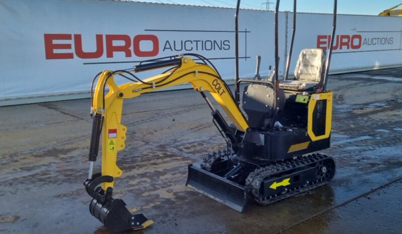 Unused 2024 Colt YFE10 Micro Excavators For Auction: Leeds – 22nd, 23rd, 24th & 25th January 25 @ 8:00am