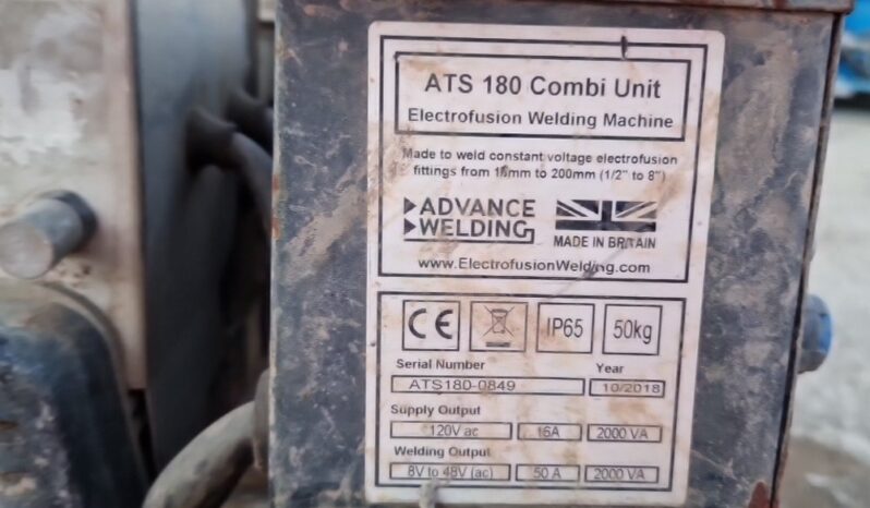 2018 Advance Welding ATS 180 COMBO Generators For Auction: Leeds – 22nd, 23rd, 24th & 25th January 25 @ 8:00am full